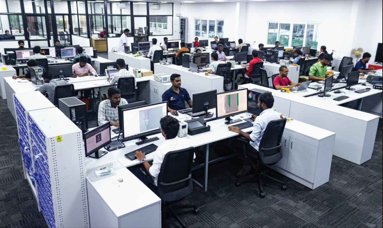 Qmax Systems engineering team at work
