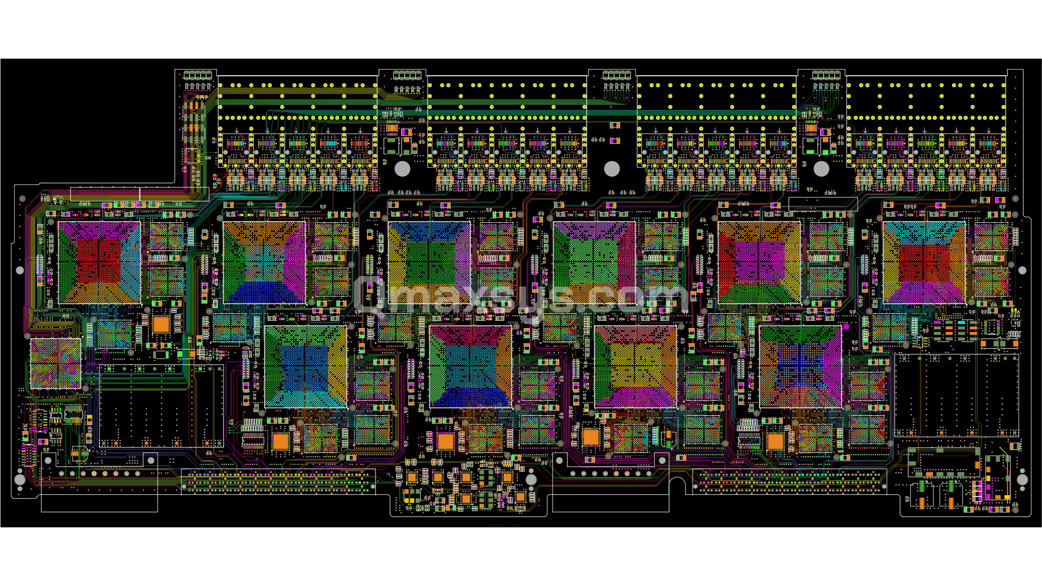 40-Port 10GbE Core-Router Line Card