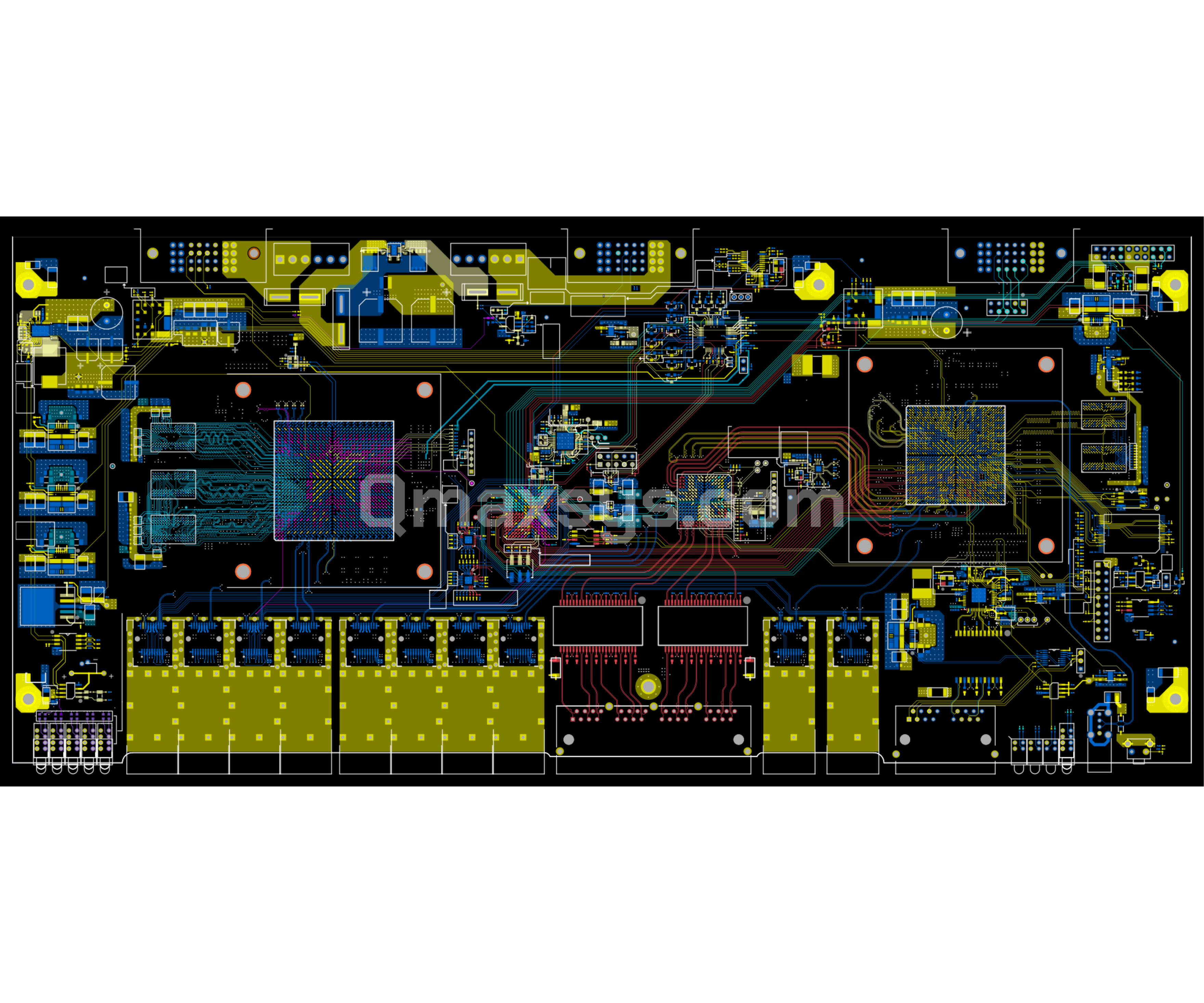 High-Density PCB Design for a GPON OLT Networking Platform - image 1 of 5