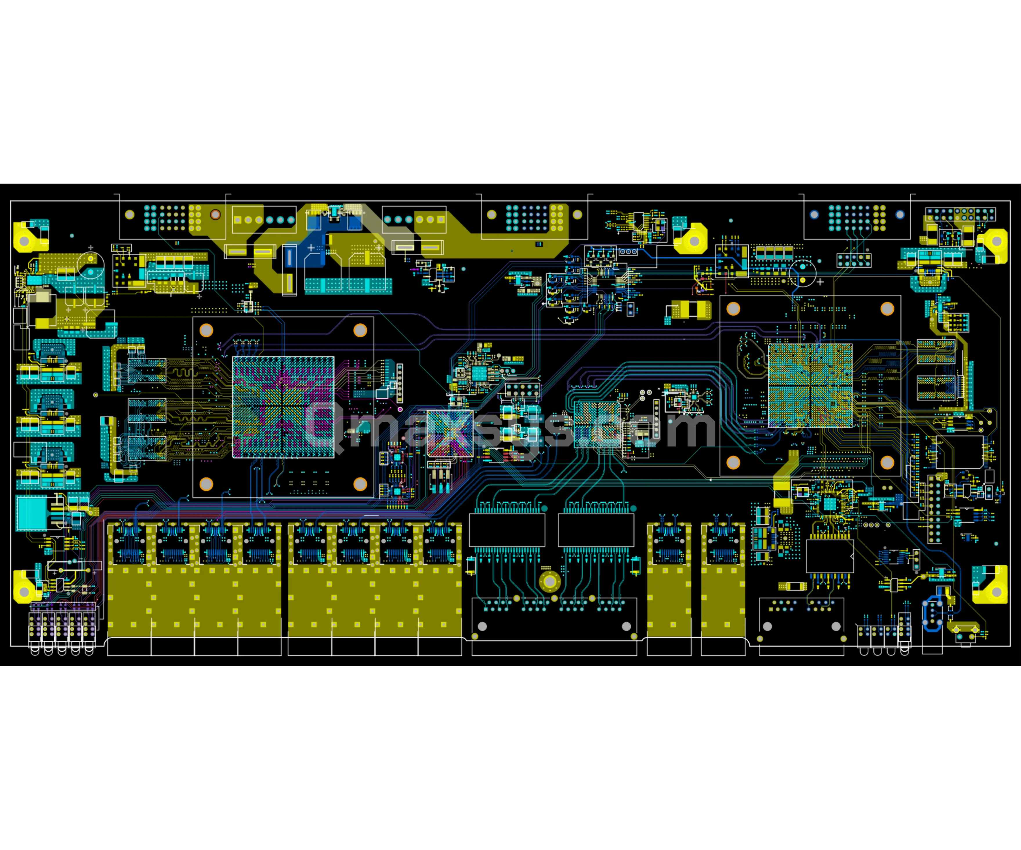 High-Density PCB Design for a GPON OLT Networking Platform — image 3 of 3
