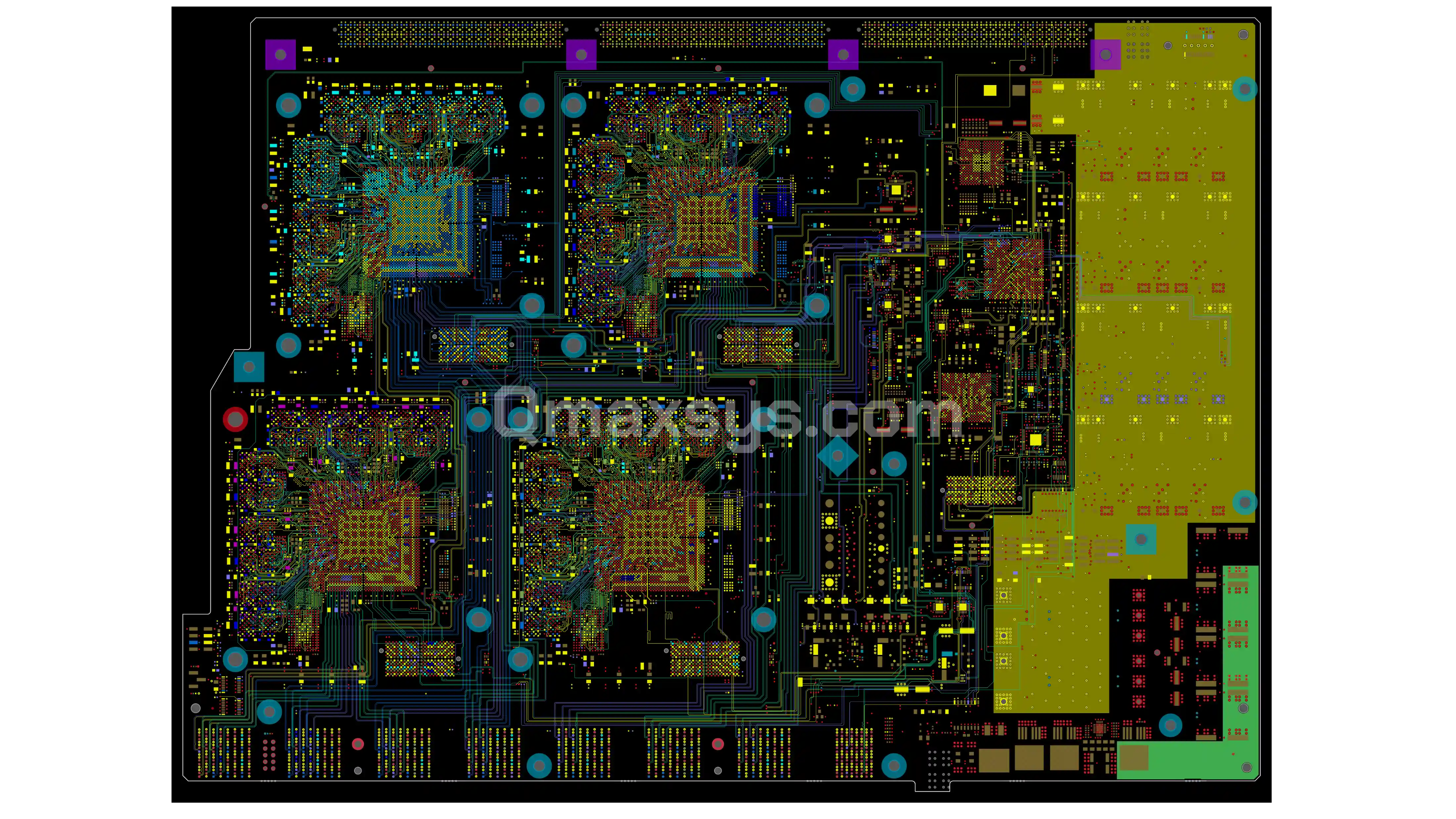 Multi-FAP Packet-Processing Line Card