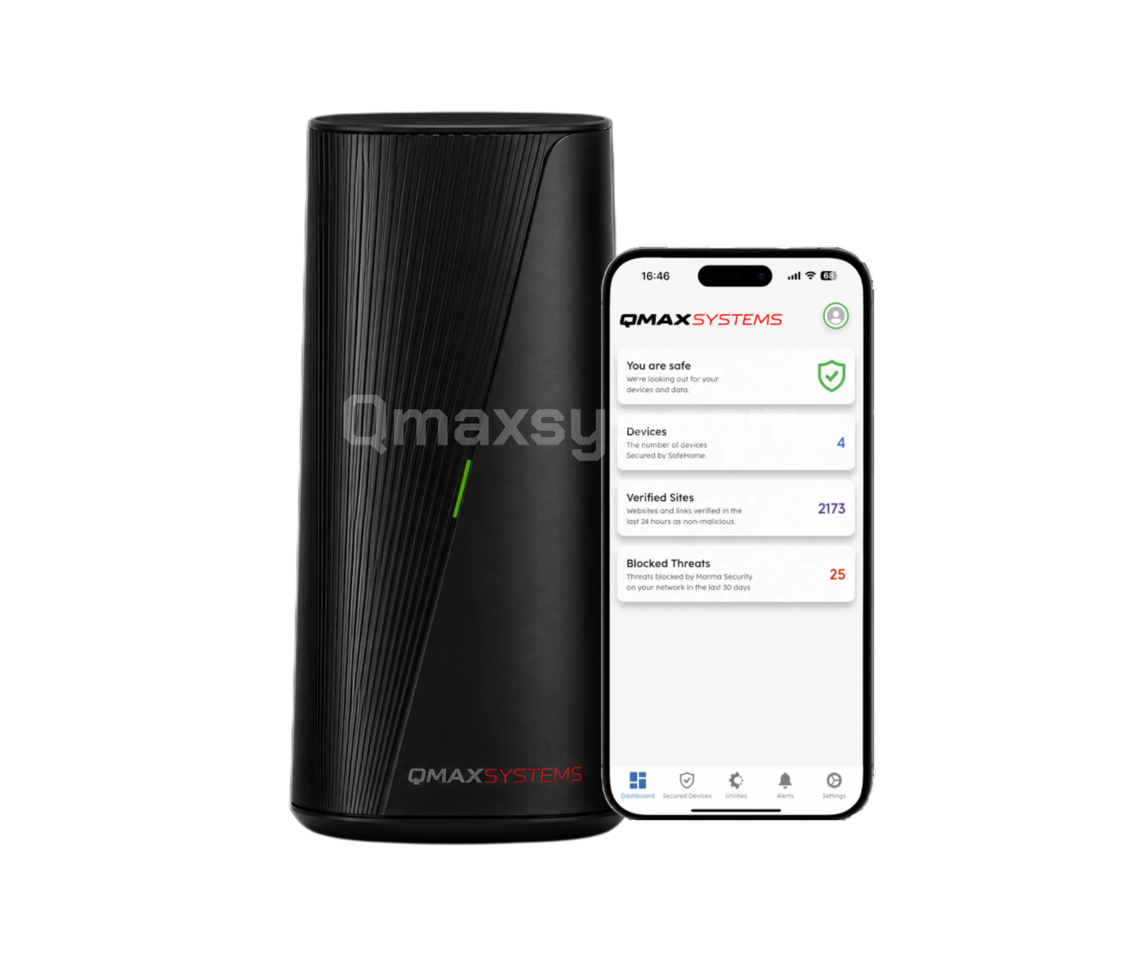 WiFi 6E Triband Cybersecurity Gateway