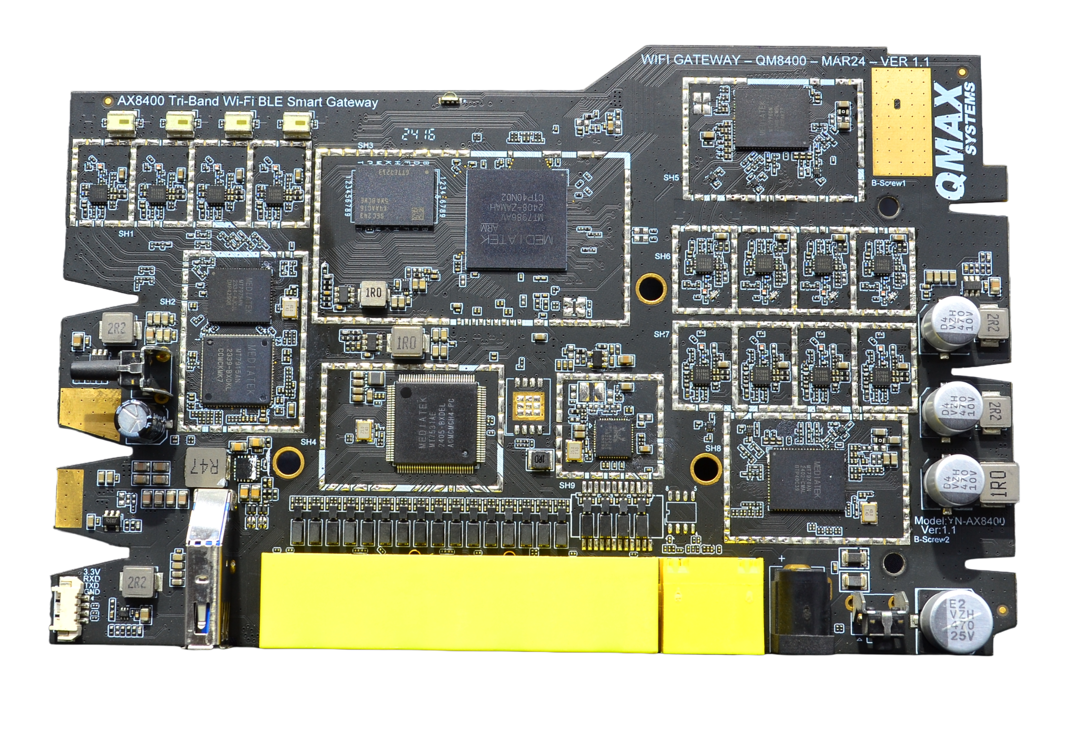 WiFi 6E Triband Cybersecurity Gateway - image 1 of 5
