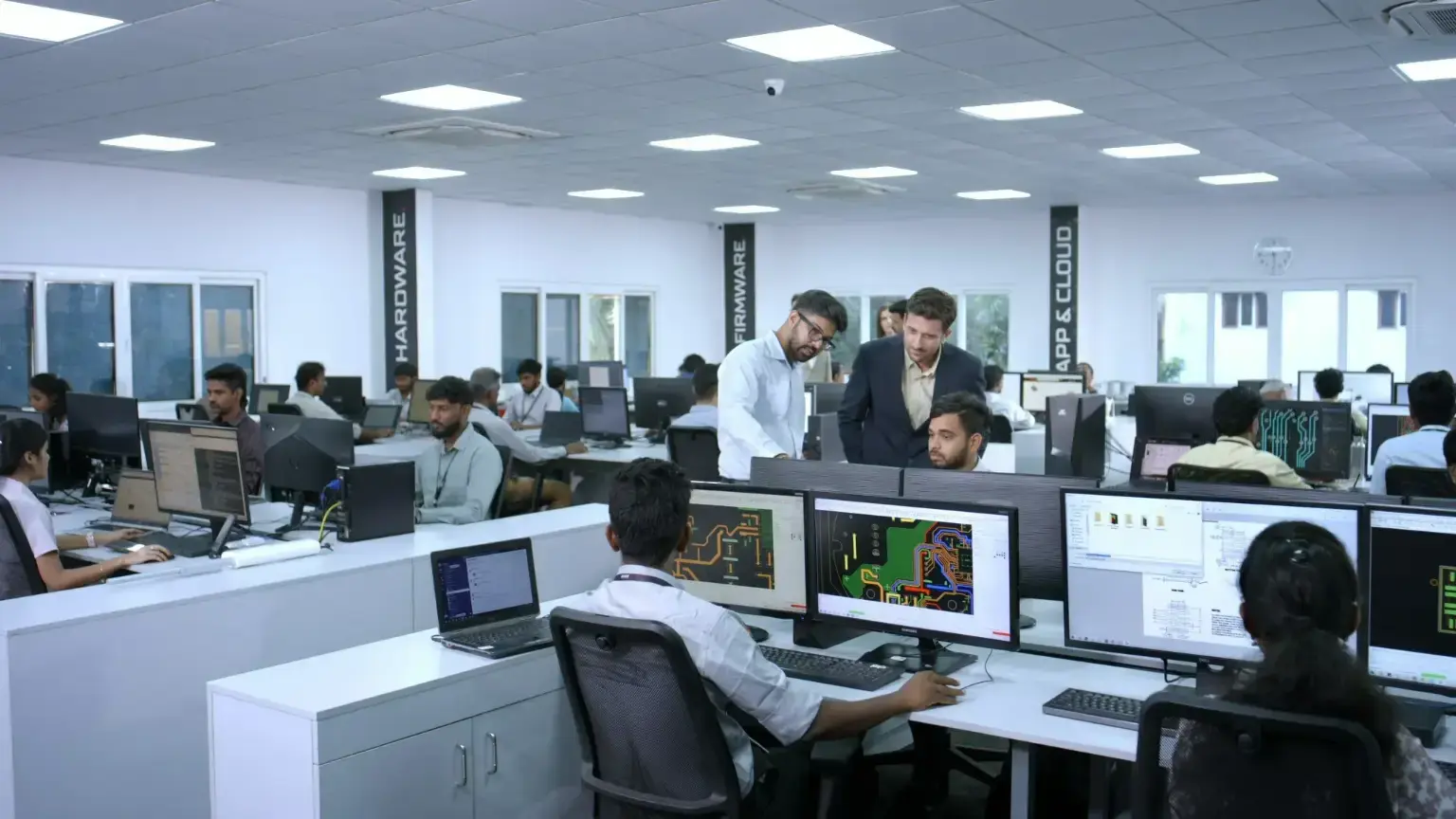 Design and Engineering Team at Work